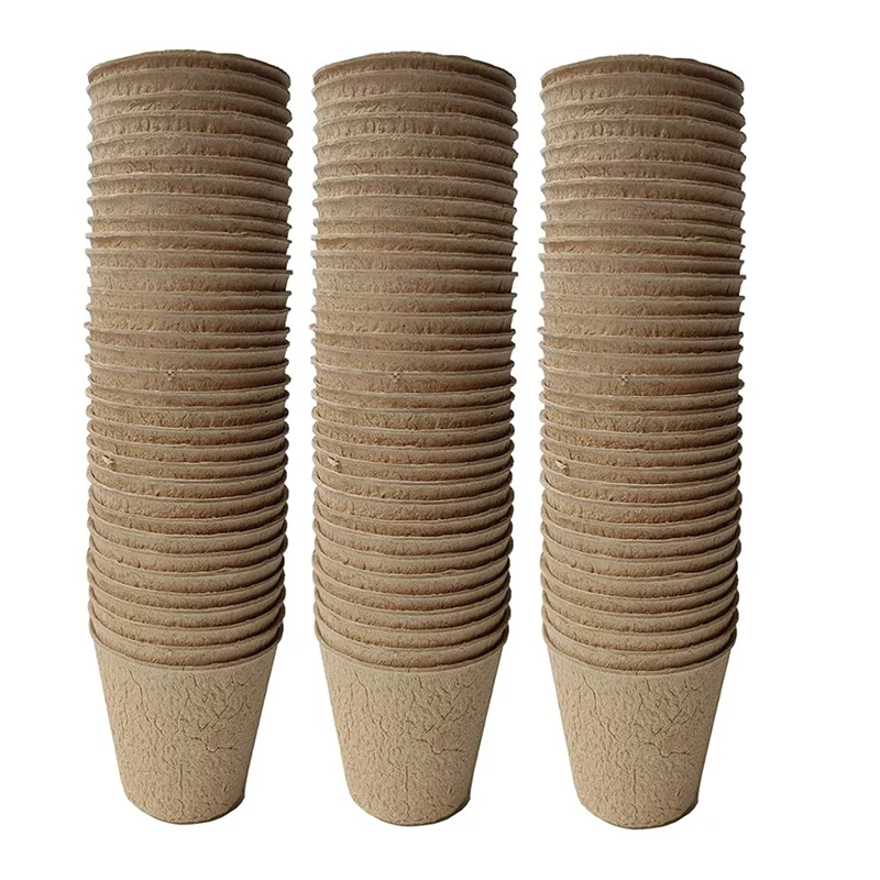 

110 Pack 3 Inches Indoor Planting Cups Seedling Cup For Plants Seed Starter, For Seedlings