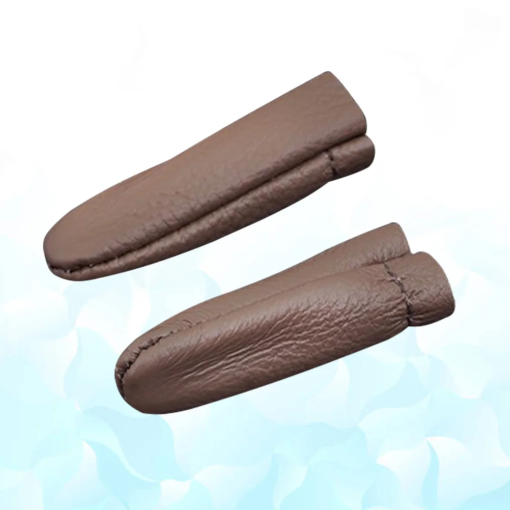 

2pcs Finger Protector Finger Protectors for Knitting Thimble Felting Finger Protectors Finger Protectors for Sewing