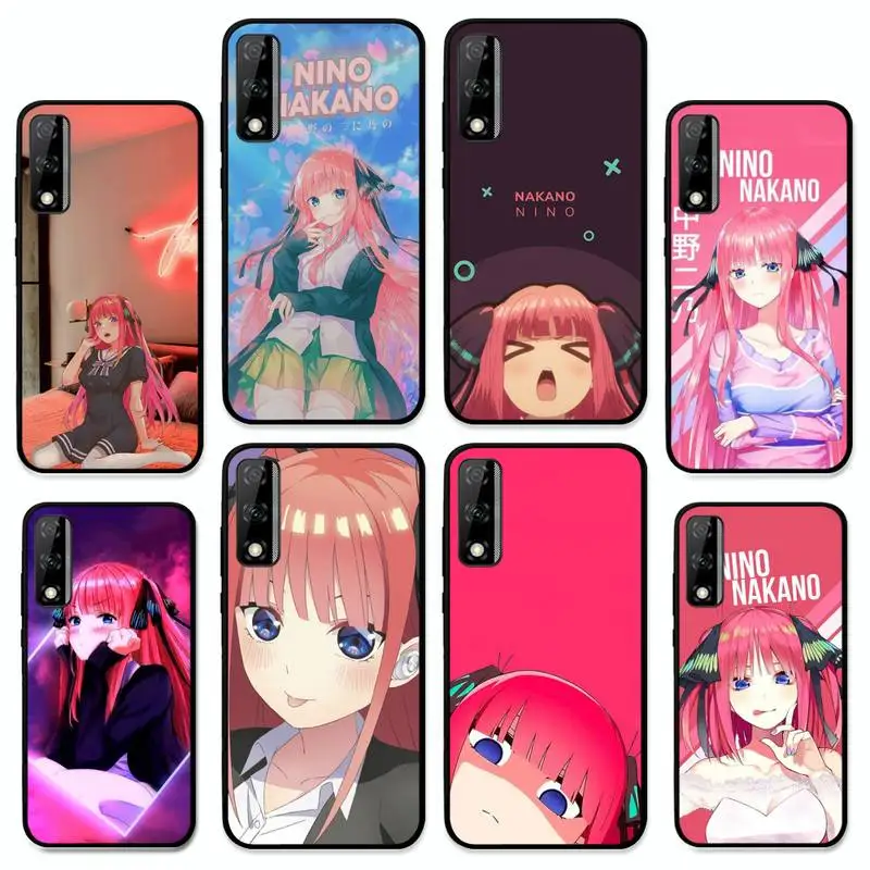 

Nino Nakano Anime Phone Case for Huawei Y 6 9 7 5 8s prime 2019 2018 enjoy 7 plus