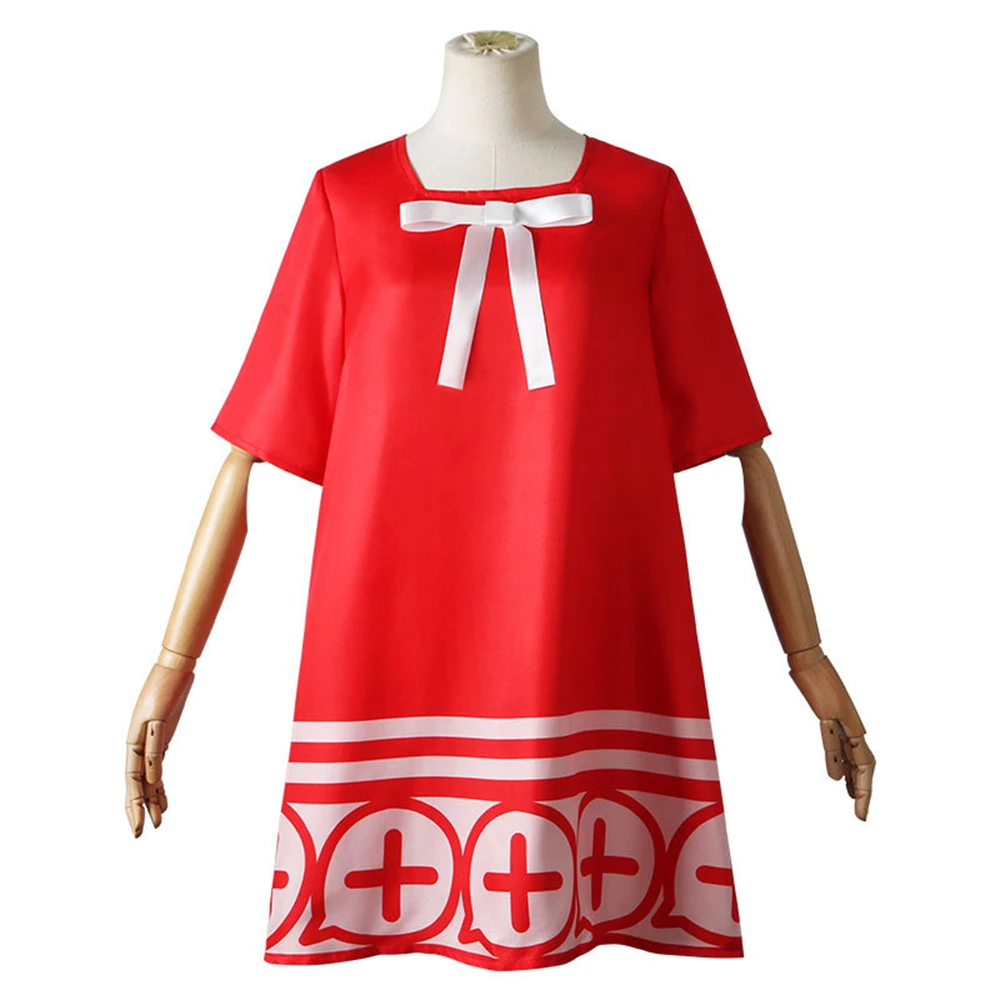 

Женское платье с красным бантом для косплея на Хэллоуин