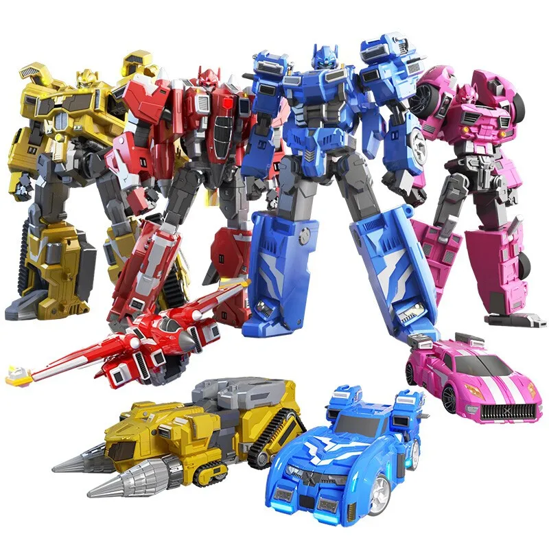 

Mini Force Transformation Robot Toys Action Figures MiniForce X Simulation Car Airplane Deformation Mini Agent Toy