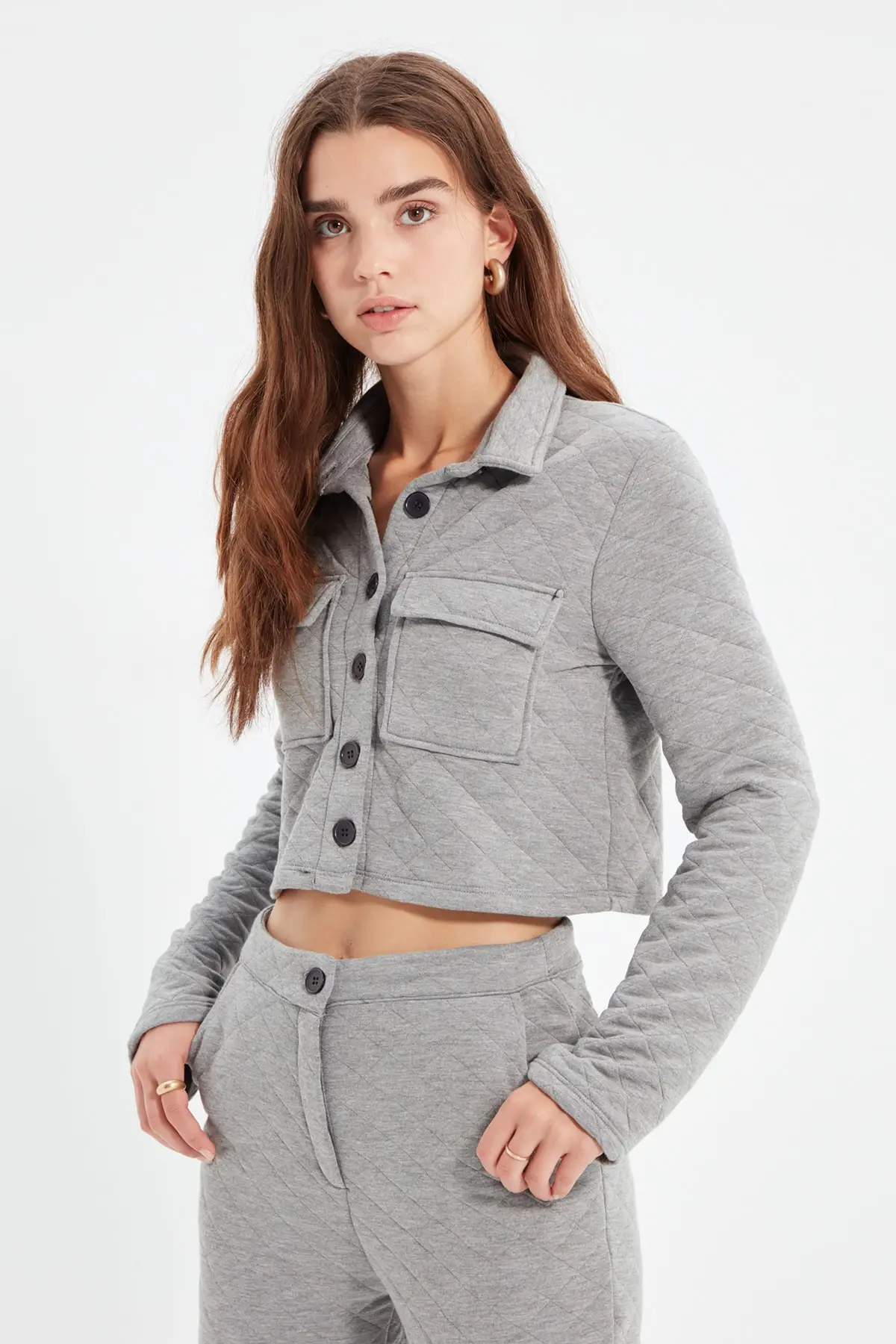 

Укороченная трикотажная куртка TWOAW22CE0378