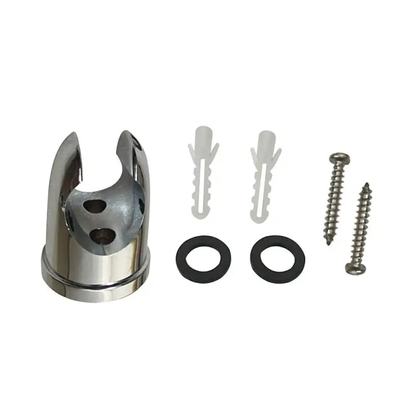 

Bathroom Aerator Accessories ABS Faucet Holder Plating Wear Resistant Nozzle Holder 1 Piece Non-toxic Shower Head Holder