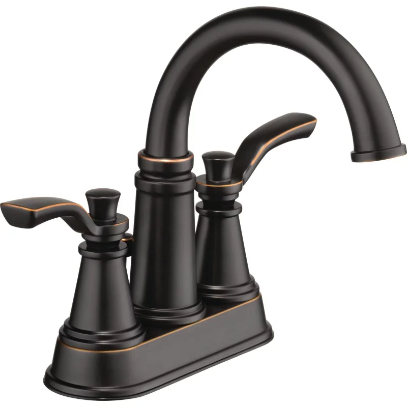 

Better Homes & Gardens Two Handle Centerset Bathroom Faucet in Oil Rubbed Bronze