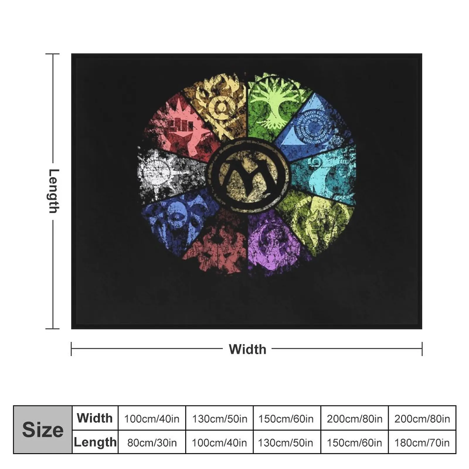 Декоративное покрывало для постельного белья MTG