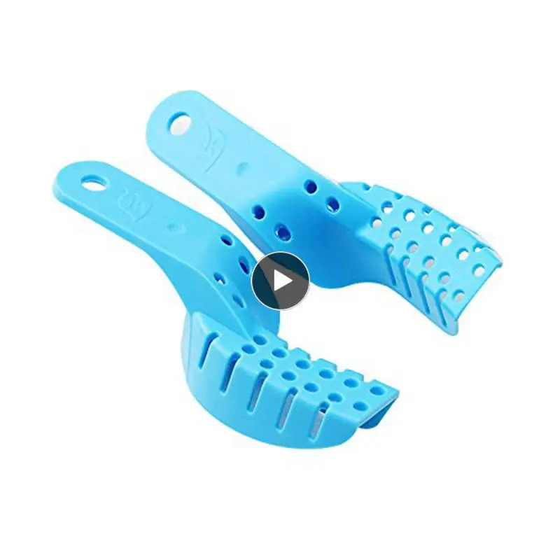 

/Упаковка, голубые пластиковые подставки для зубов для детей