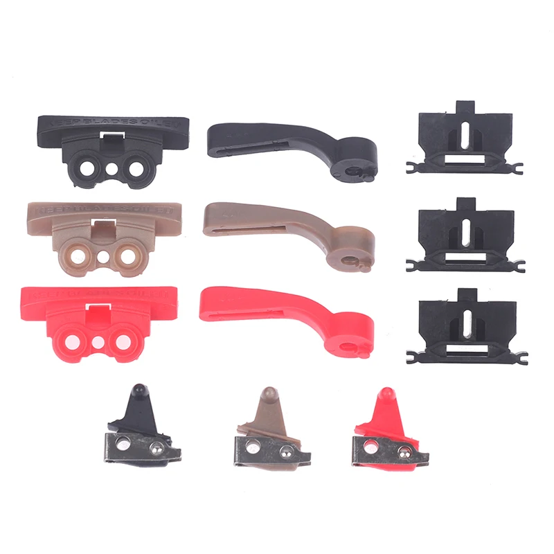 

3/4 шт. машинка для стрижки волос, поворотная головка, переключатель, регулирующий стержень, запасные части для электрических машинок для стр...