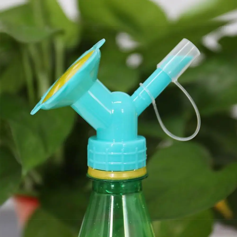 

Double-headed Bonsai Watering Sprinkler Ideal Plant Nourishment Hydration with Portable Plastic Bottle Cover Spray