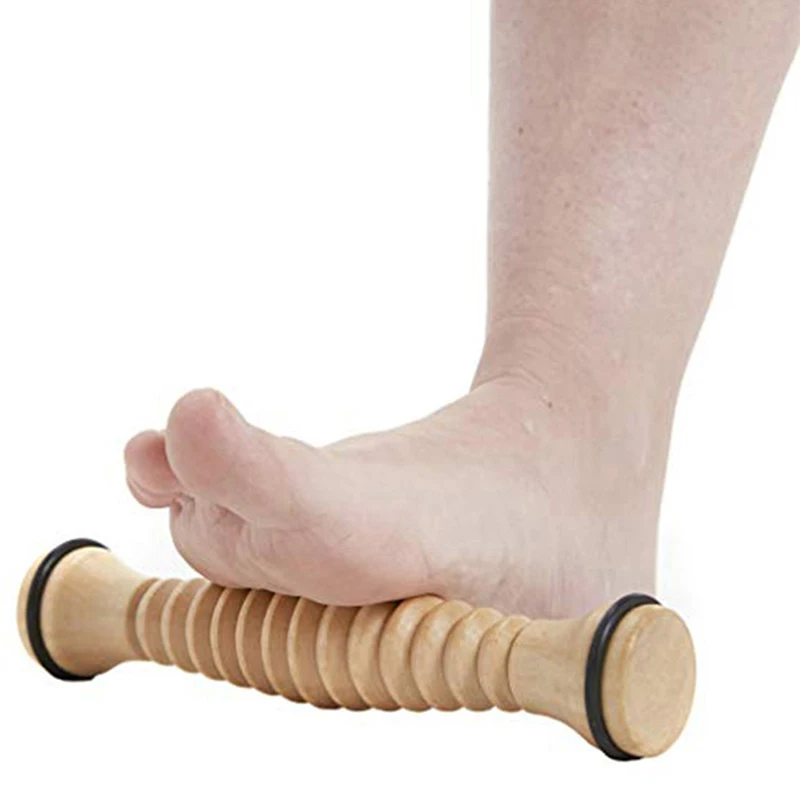 

Wood Foot Massage Roller For Plantar Fasciitis Relief Deep Tissue Massage