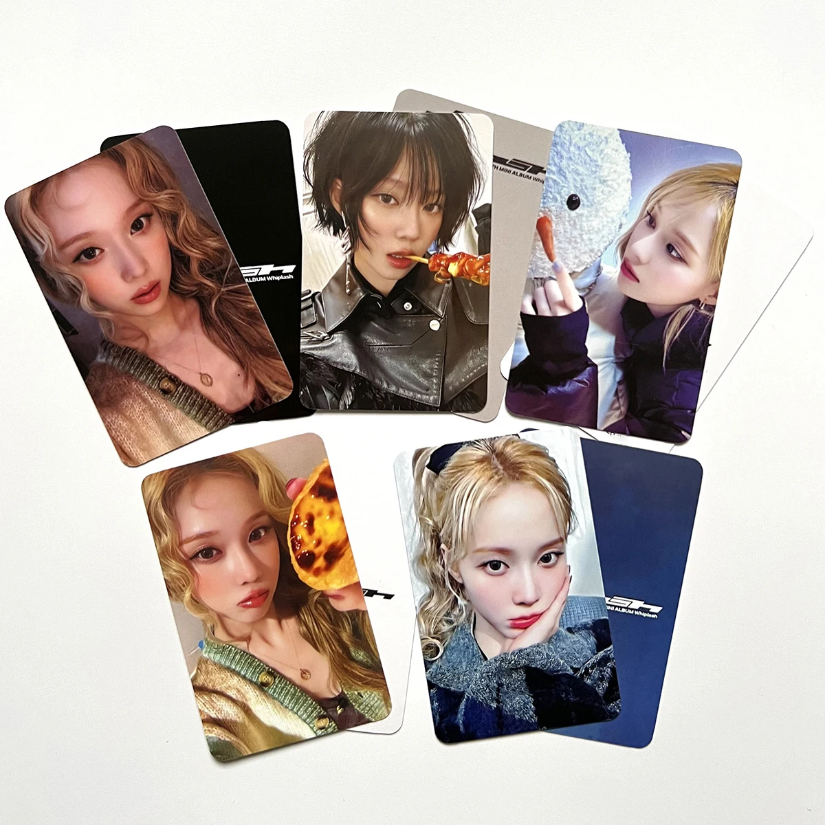 5 шт./компл. Kpop Idols WINTER NINGNING новый альбом Whiplash фотокарта высокого качества INS Style AM K4