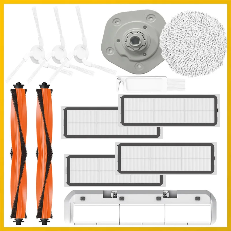 

For XiaoMi Mijia Self-Cleaning Robot Vacuum Mop Pro STYTJ06ZHM Vacuum Cleaner Filter Main Brush Cover Mop Pads Stent Accessories