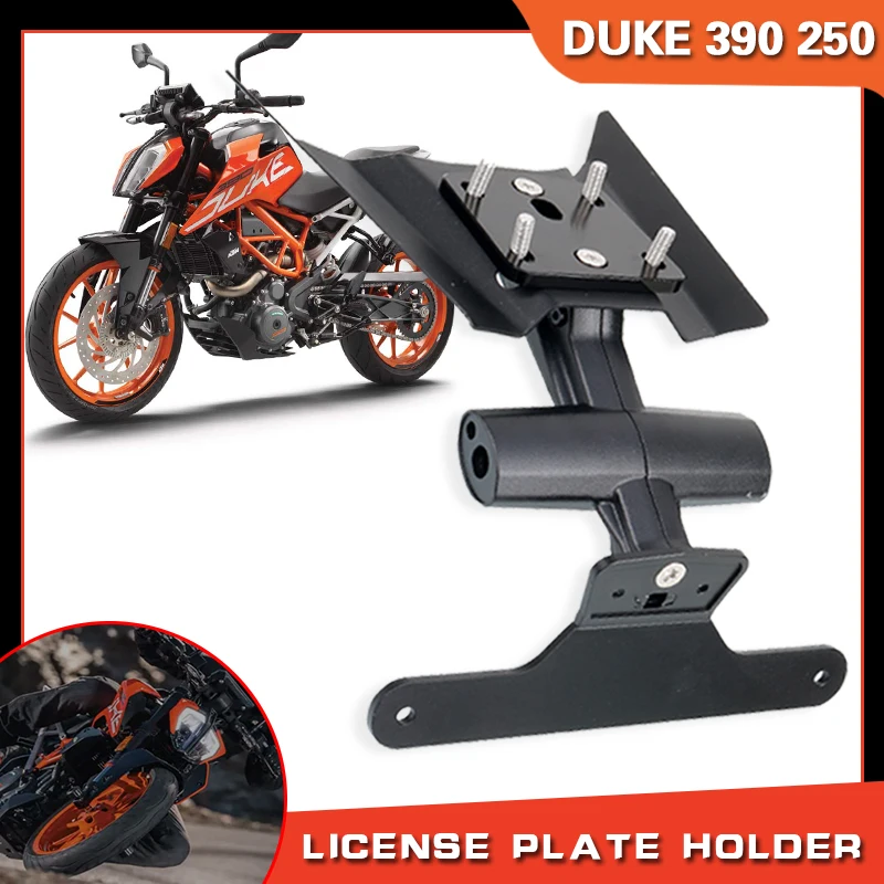

Motorcycle Rear Tail Tidy Fender Eliminator Registration License Plate Holder For DUKE 125 200 250 390 Duke390 Duke250 2017-2023