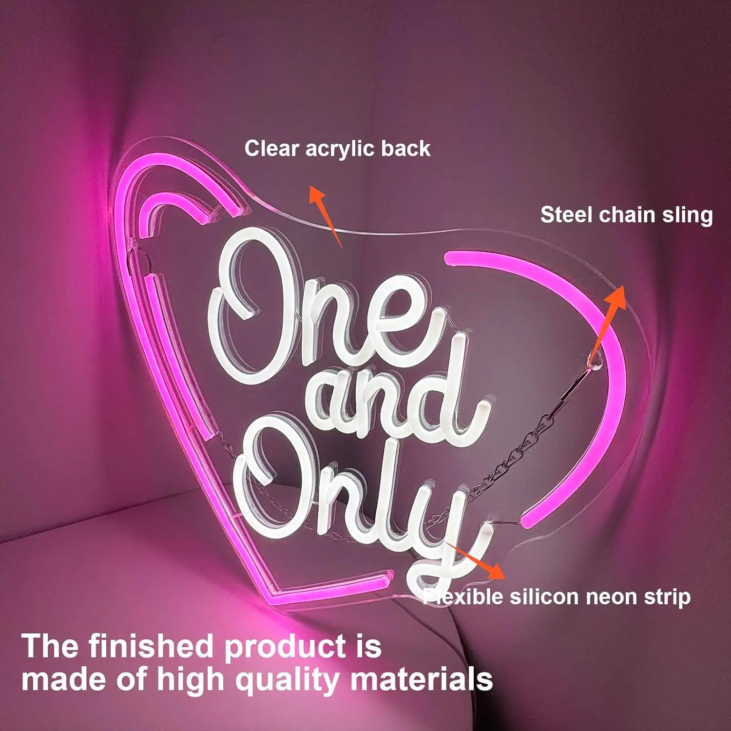 LED Неоновая лампа с переключателем USB |