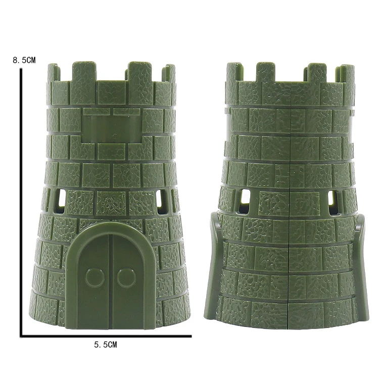 Mlitary замок башня поле боя строительство обороны средневековый форт аксессуары