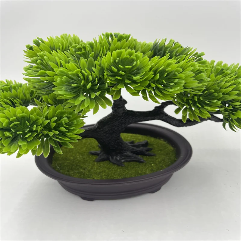 Искусственное растение бонсай Рождественский новогодний цветок дерево Lei