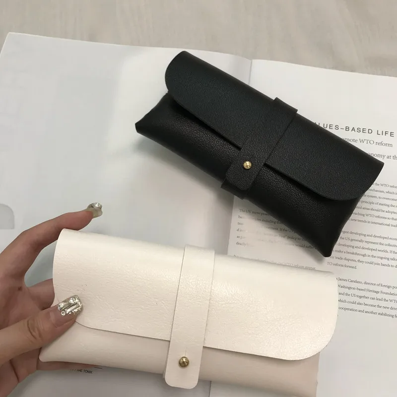 

Glasses Case Women Leather Soft Glasses Bag Fashion Portable Sunglasses Box Bag Accessories Eyeglasses Case Sunglasses Box