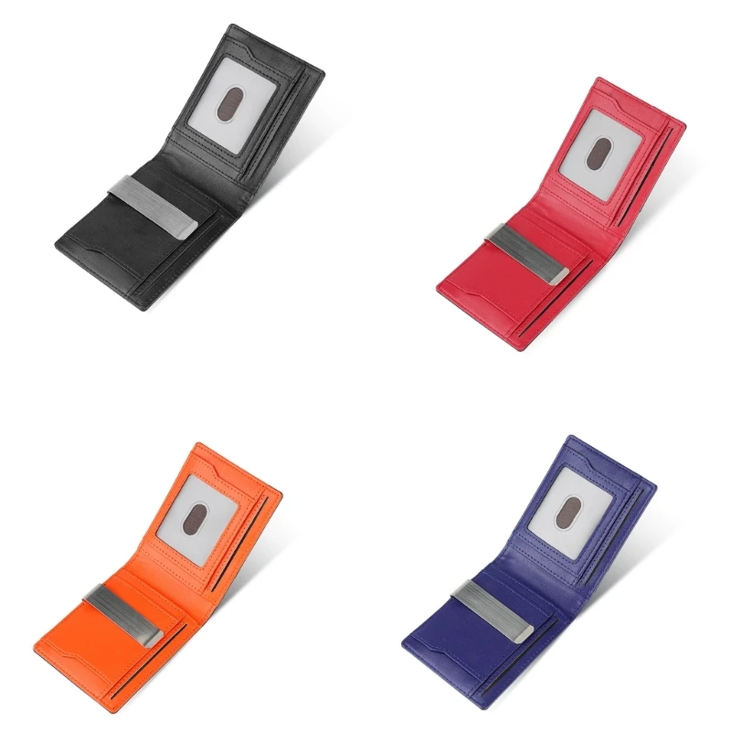 

Blocking Wallet Business Gift PU Credit Card Holder Money Clip for DAILY Use