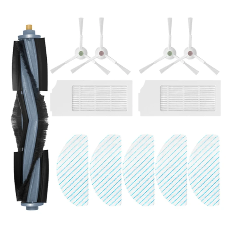 

Белые швабры HEPA для основной боковой щетки Ecovacs Deebot T10/T10 TURBO аксессуары для робота-пылесоса Parts