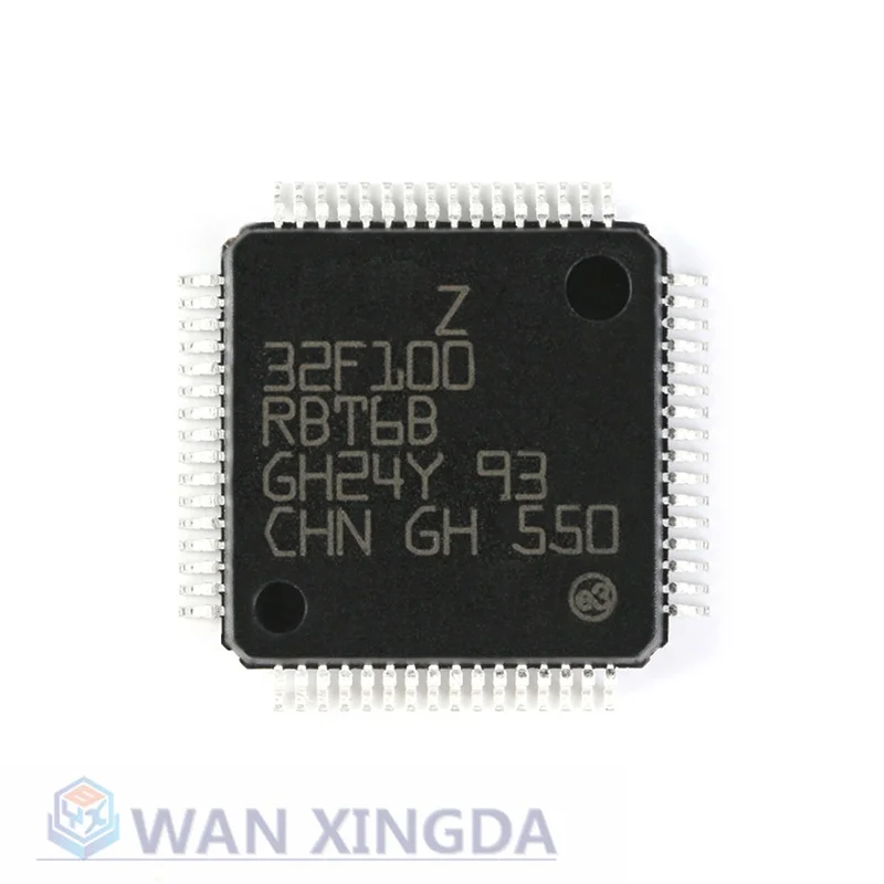 

New and Original IC Chip STM32F100RBT6B/LQFP-64