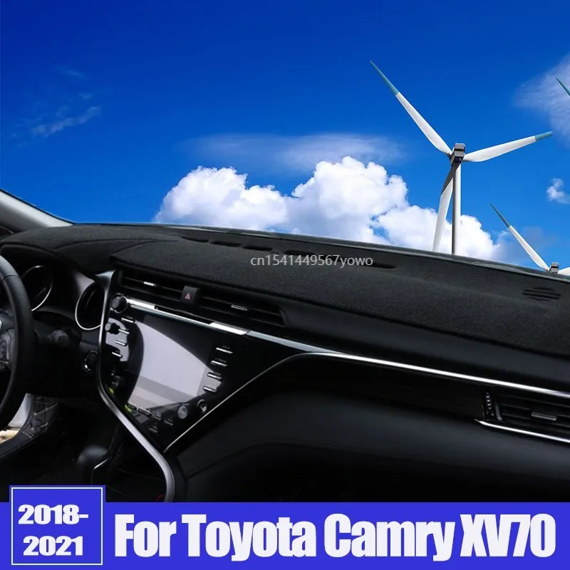 

Коврики для приборной панели автомобиля, для Toyota Camry 70 XV70 2018-2020 2021