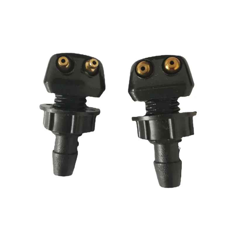 

2Pcs Car Front Windscreen Wiper Washer Nozzle Jet for Peugeot 206 307 406 407 207 208 308 508 2008 3008 4008 6008 301 408