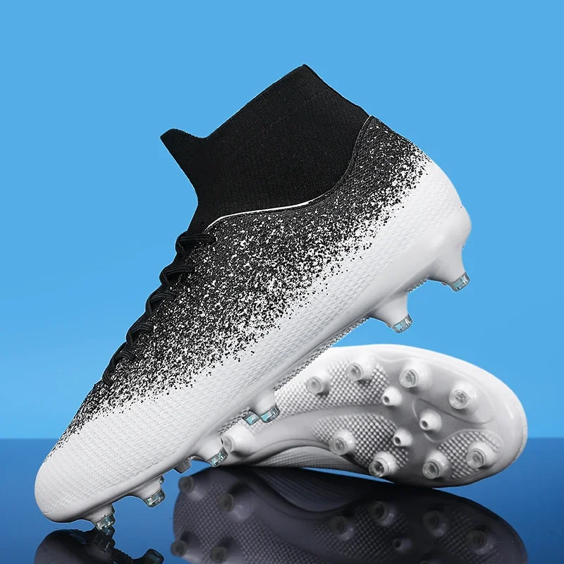 

Harland Soccer Shoes Original Outdoor Long Spike Cleats Studded Football Boot Wholesale Futsal Training Sneaker Chuteira Society