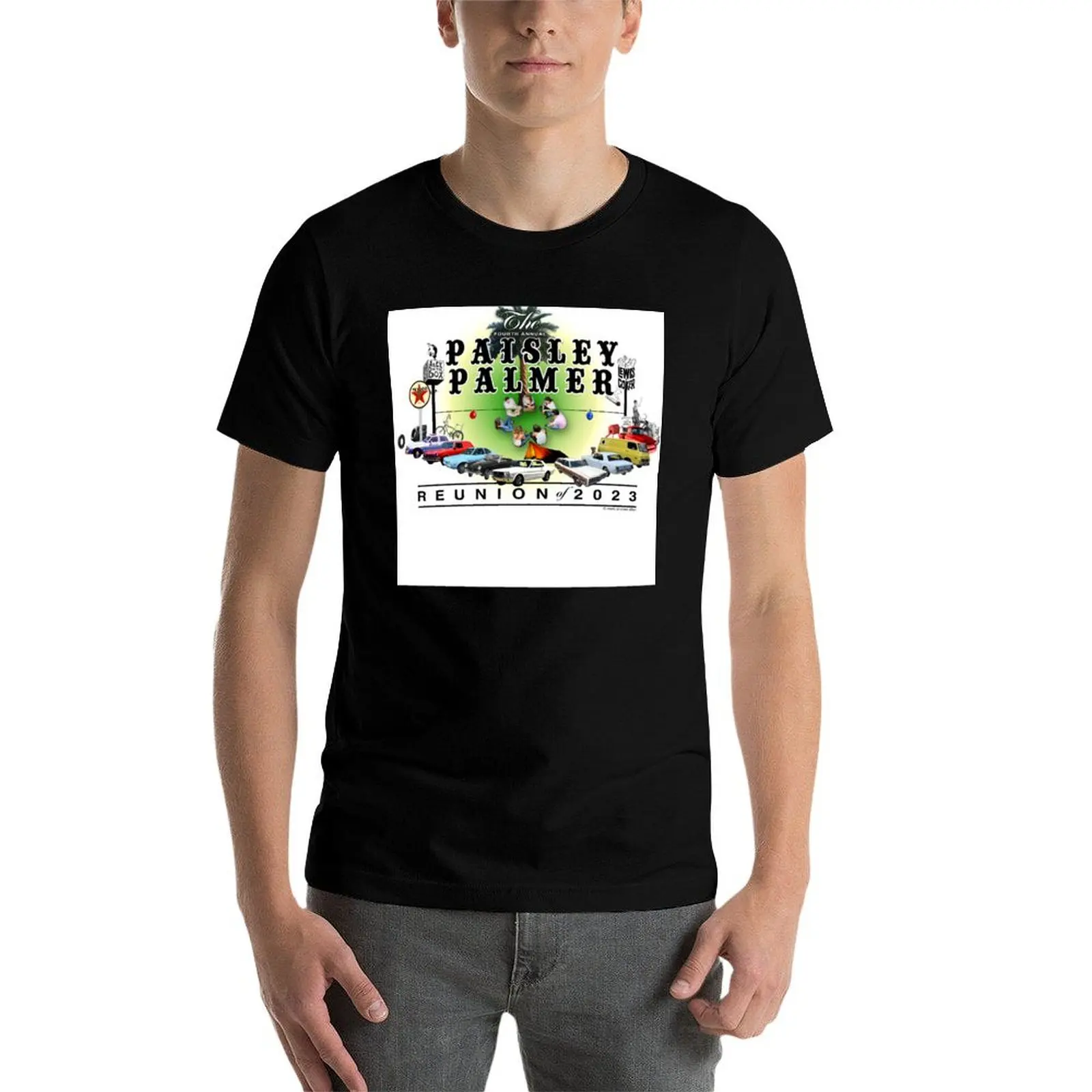 Футболка Paisley Palmer Reunion Four футболка с рисунком аниме футболки мужская одежда по