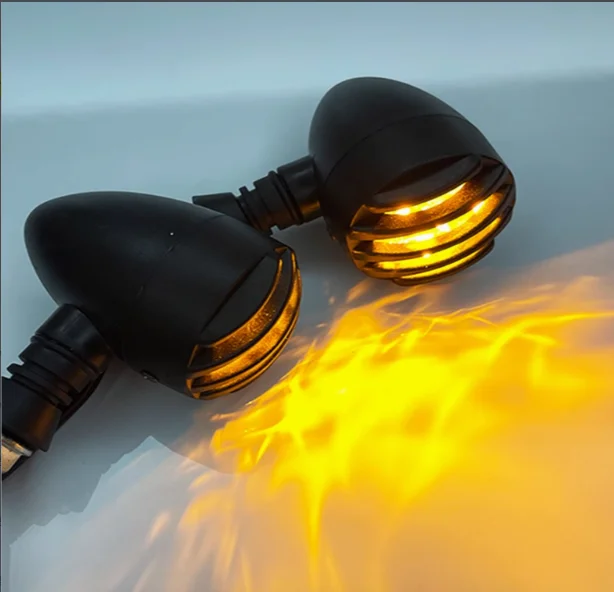 

Сигналы поворота для мотоциклов, модифицированные супер яркие водонепроницаемые лампы для руля для электромобиля, универсальная лампа направления 12 В