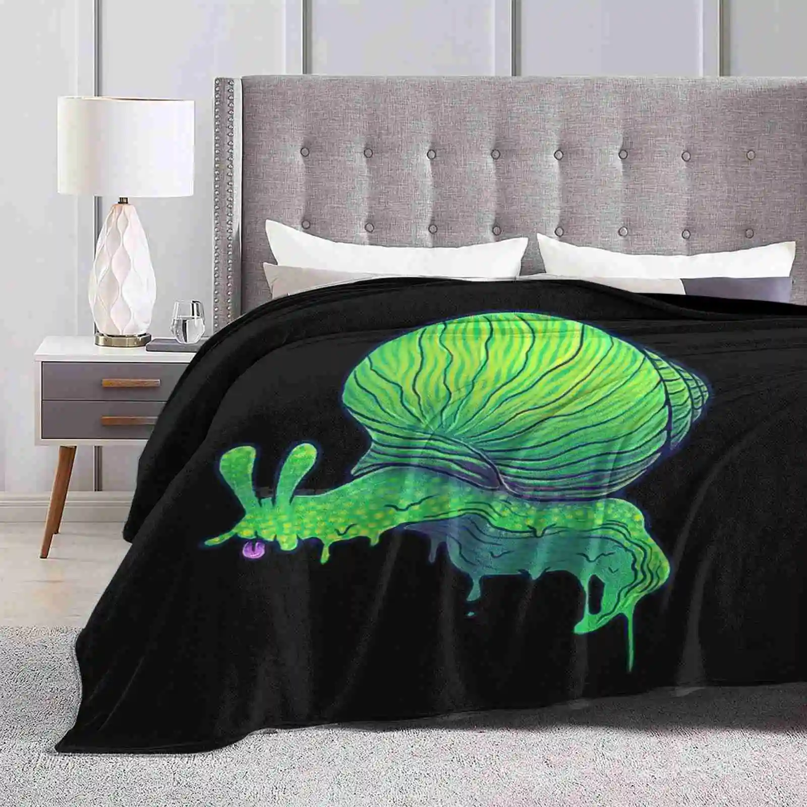 Модное мягкое теплое одеяло в виде улитки