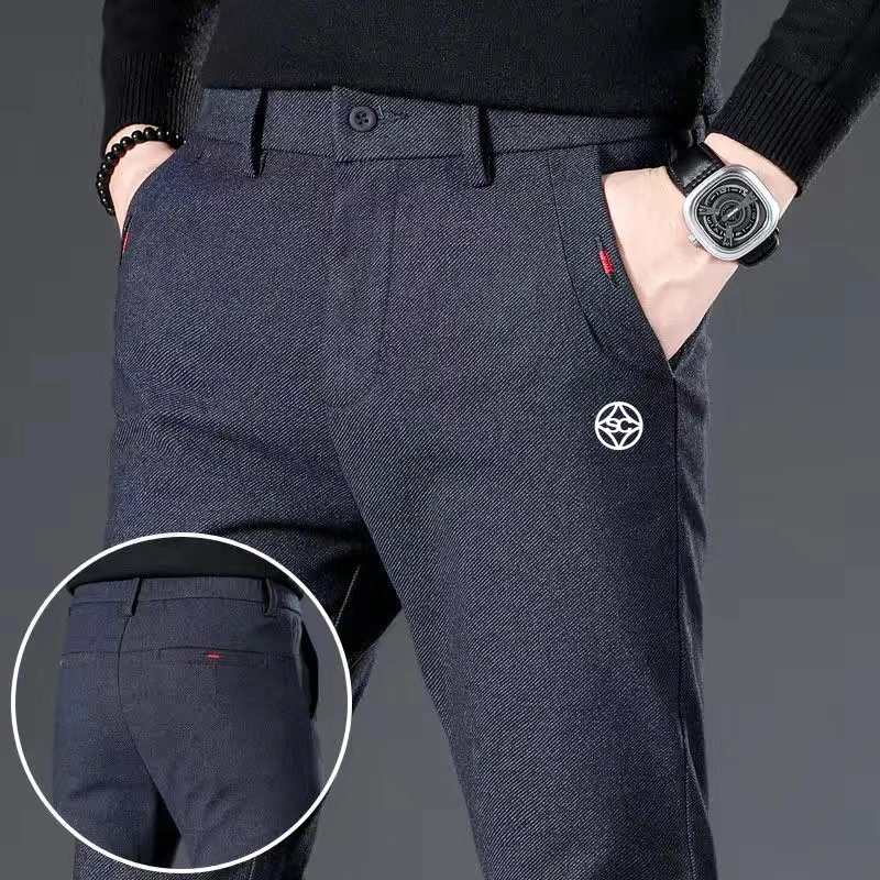 

2022 Autumn winter Men's Golf Clothing Golf Pants Golf Clothes Elastic Casual Trousers Men Golf Wear Men Golf Pants horse