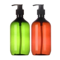 300500ml travel shower gel shampoo lotion bathroom foam pump bottle empty container soap dispenser refillable