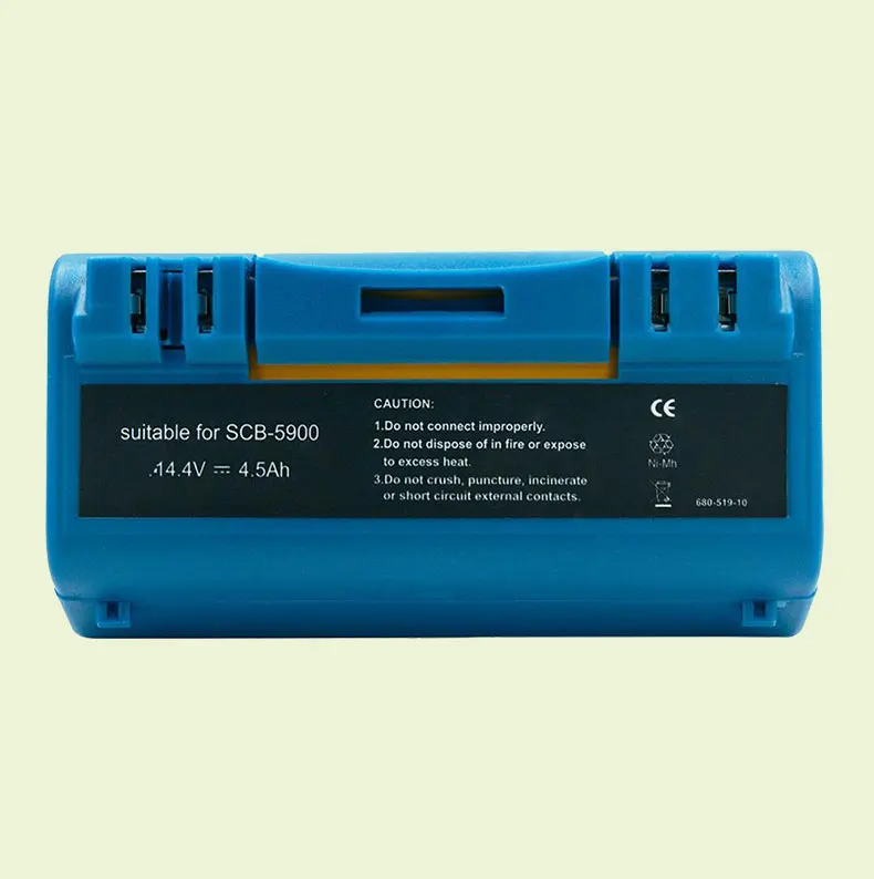 

Сменная аккумуляторная батарея для iRobot Scooba Vacuum 340 34001 350 380 385 390 5800 5900 6000 14,4 В 4500 мАч Nimh