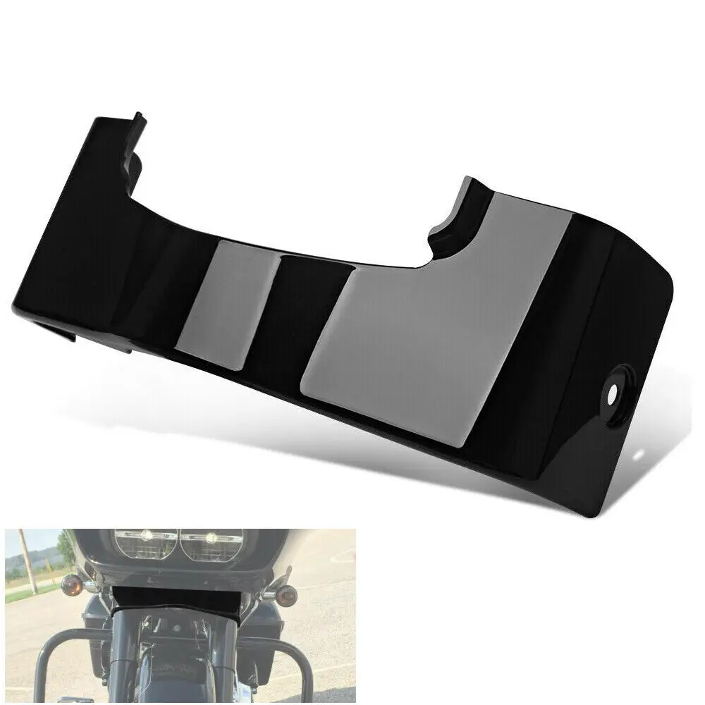 

Глянцевая черная мотоциклетная юбка из АБС-пластика с отделкой внешнего обтекателя для Harley Touring CVO Road Glide Special FLTRXS Ultra FLTRU 2015-2024