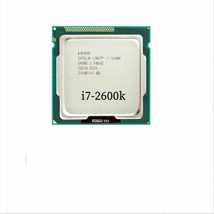 

Intel Core i7-2600K i7 2600K 3.4 GHz Quad-Core CPU Processor 8M 95W LGA 1155