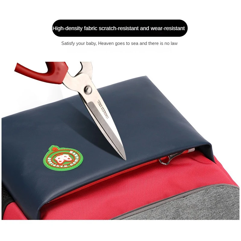 Cute Cartoon Schoolbag For Kids Anti-lost School Book Bag Waterproof Cartoon Children Backpacks Wear-Resisting Schoolbag