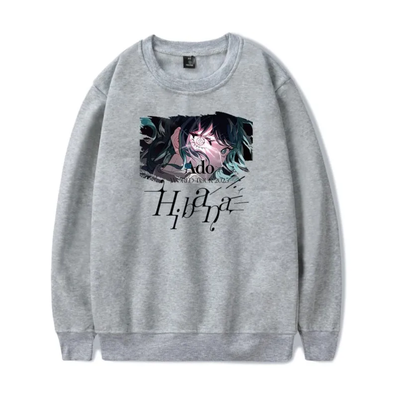 Толстовка с круглым вырезом и длинными рукавами Ado World Tour 2025 для женщин/мужчин
