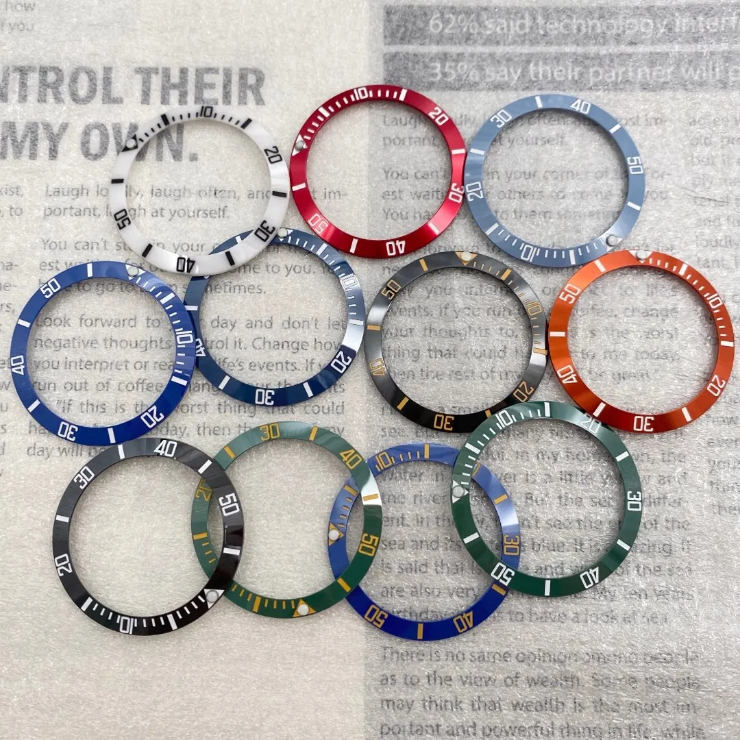 Керамический безель для часов 38 мм вставка мужских 40 кольцо сменные аксессуары