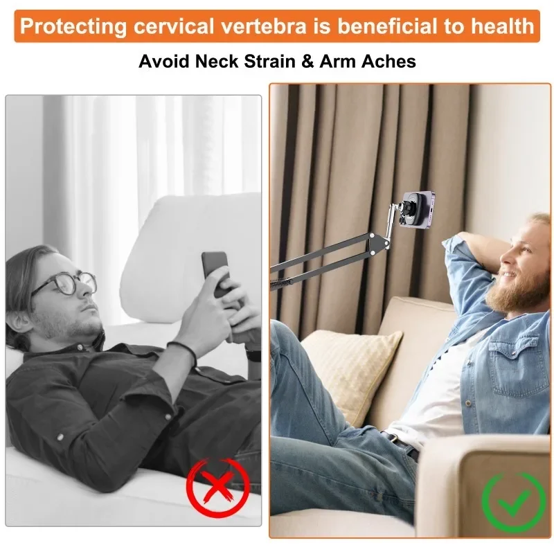 VRIG MG-09 Настольная верхняя магнитная подставка для телефона Гибкая настольная с