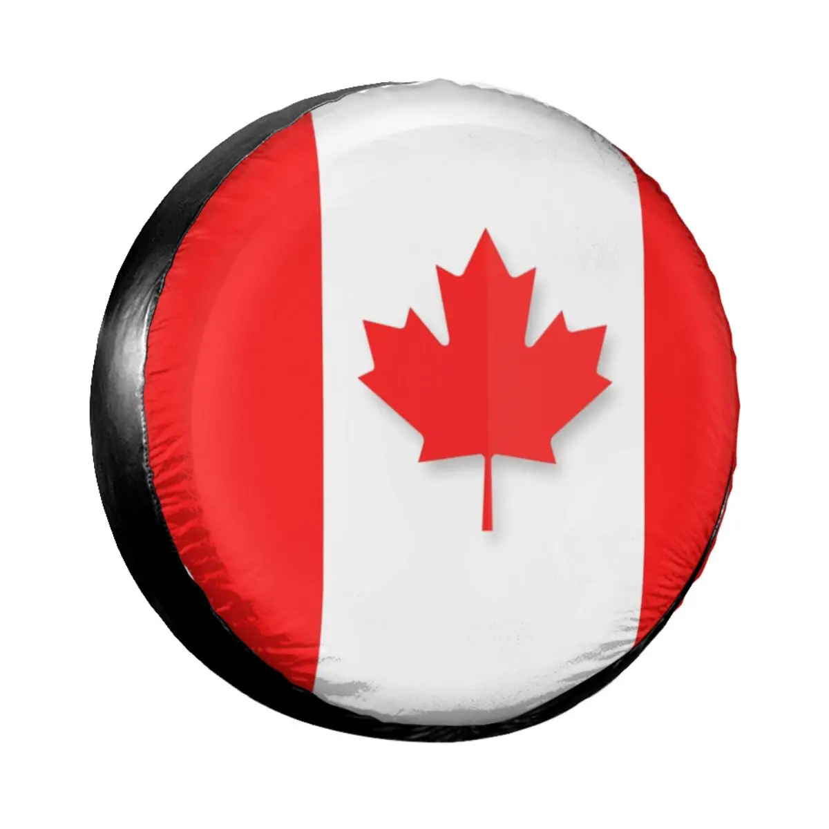 

Custom Flag Of Canada Spare Tire Cover for Jeep Mitsubishi Pajero Canadian Pride Car Wheel Protectors 14" 15" 16" 17" Inch