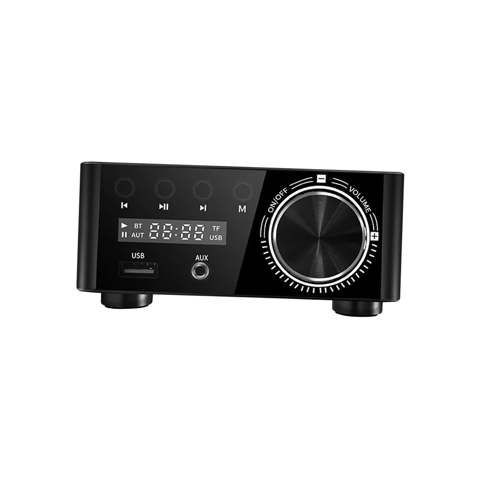 

Digital Power Amplifier Class D MP3 with Audio Cable Sound Amplifier Speaker Amplifier USB AUX BT TF Aut 2.0 Channel 50W+50W US
