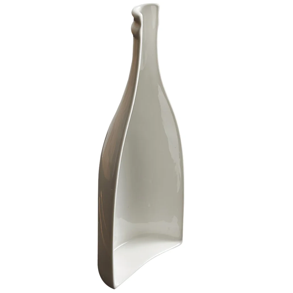 

Bottle Shape Plate Delicate Coldtray Holder Ceramicshaped Storage Dinner Utensil Tableware Dish