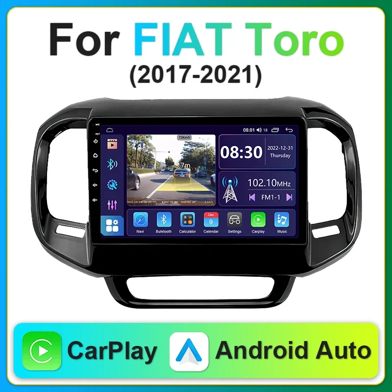 

For FIAT Toro 2017-2021 Android 10 Car Radio Autopilot Multimedia Video DVD Player Navigation GPS Carplay No 2Din