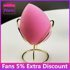 Новинка 2022, металлическая стойка для косметических принадлежностей, стойка для хранения пудры, блендера, стойка для сушки губки