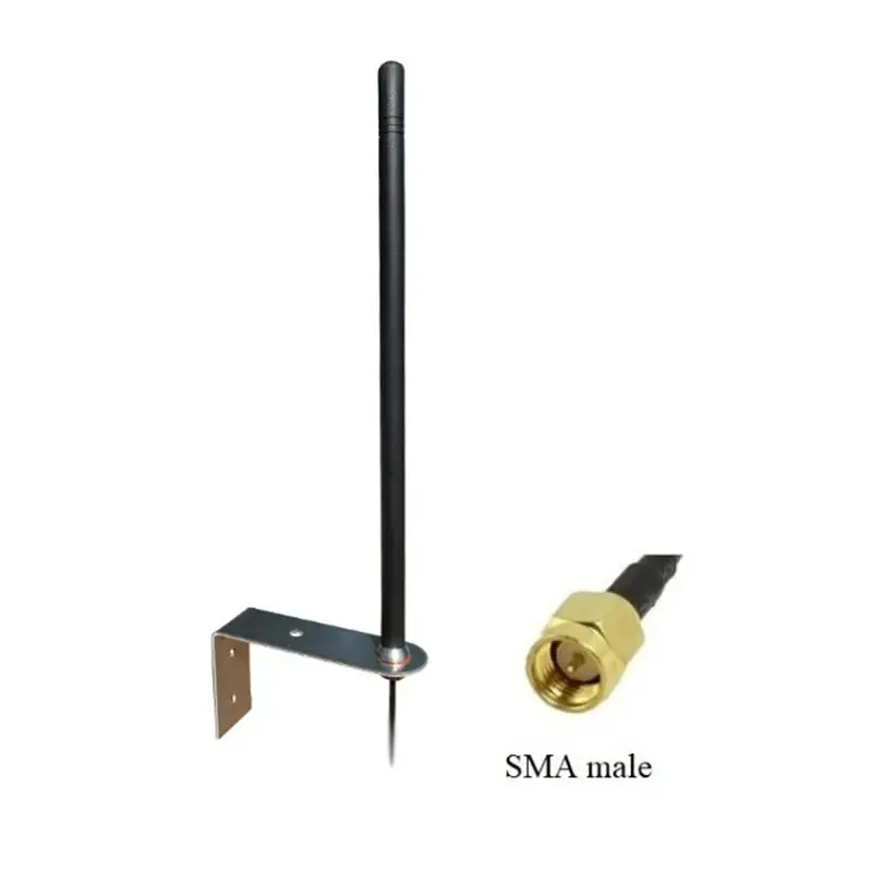 Фото Всенаправленная антенна GSM/3G с высоким коэффициентом усиления 5dBi для настенного крепления №1
