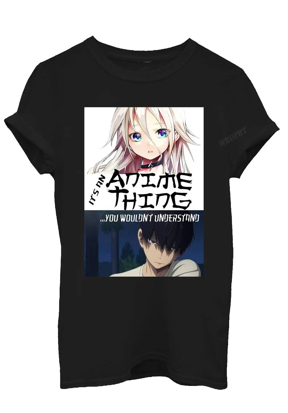 

It's An You Wouldn't Understand Print T Shirts Japanese Cartoon Anime Unisex Tee Shirts Premium Cotton Adult Top Shirts