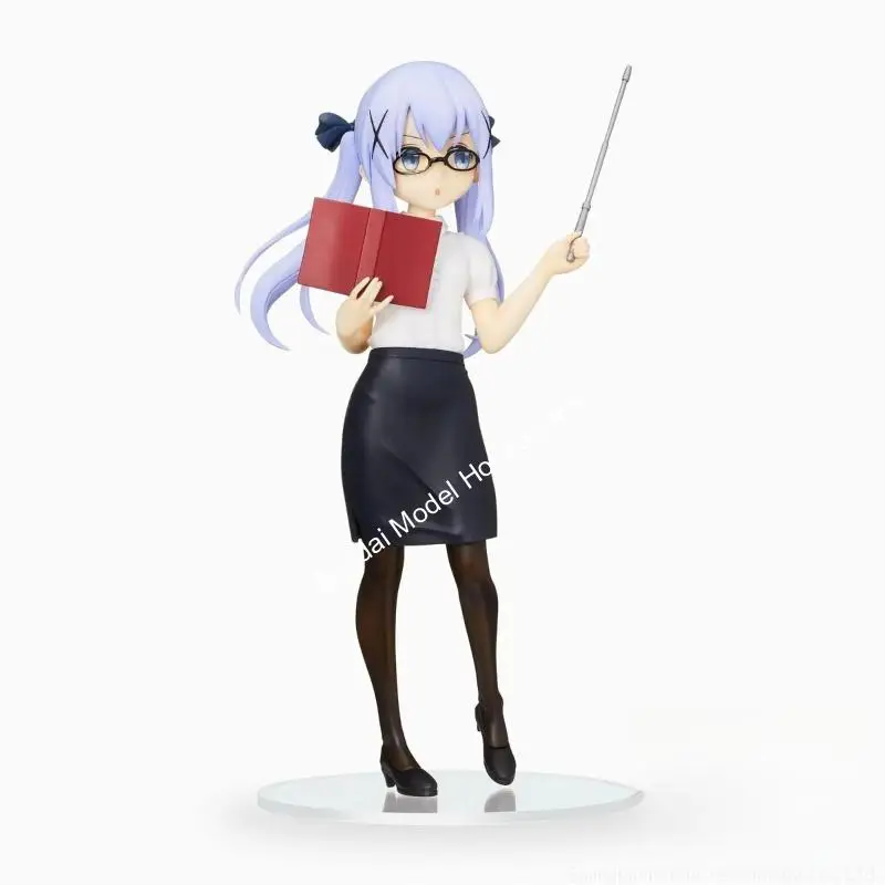 Фото В наличии Оригинальная игра SEGA Gochuumon Wa Usagi Desu Ka? Фигурка Bloom Kafuu Chino Tippy PM, версия Сенси, аниме-модель, игрушка, кавайная №5