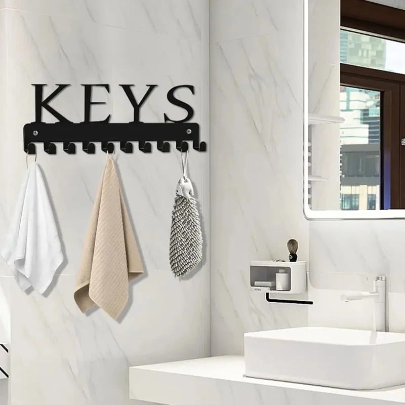 Крючки для ключей настенной вешалки Iron Art Держатель Настенный держатель