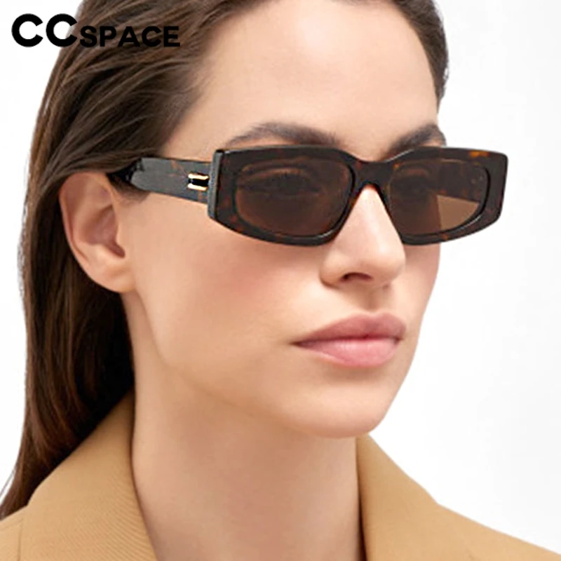 Прямоугольные Винтажные Солнцезащитные очки женские повседневные