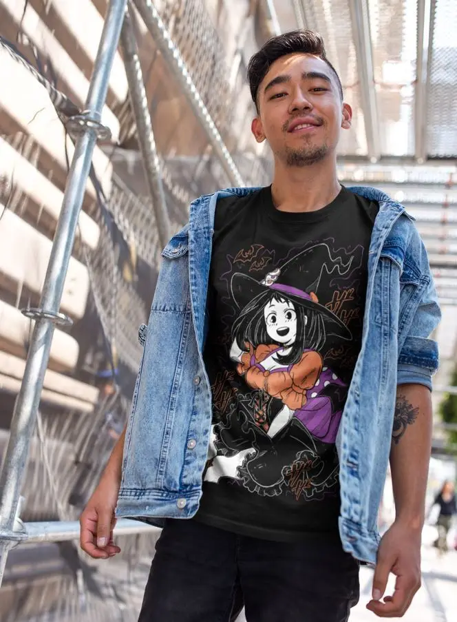 Рубашка Ochaco Uraraka Ochako Boku No Hero Academia подарок на Хэллоуин рубашка всех размеров