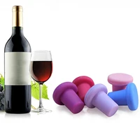 bottle stopper bottle caps wine stopper family bar preservation tools silicone creative design safe and healthy